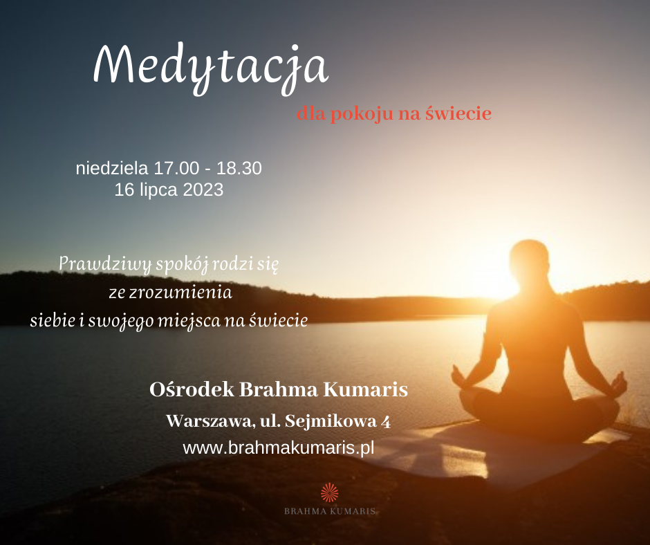 Medytacja dla pokoju na świecie w Warszawie @ Ośrodek Brahma Kumaris w Warszawie